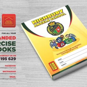 Branded Exercise or Note Books